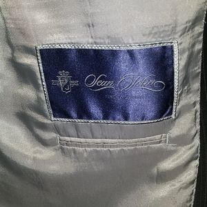 Sean John mens pin striped sports coat